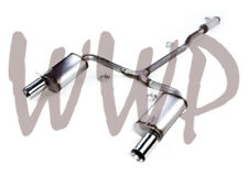Dual Stainless CatBack Exhaust System For 08-14 Mini Cooper S Clubman 1.6L & JCW picture
