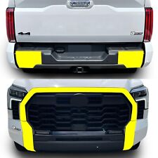 Fits 2022 2023 Toyota Tundra Front Grille Rear Chrome Delete Overlay Cover Decal picture