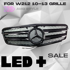 W212 LED glossy grille for Mercedes E350 E550 2010-2013 E63 AMG look replace picture