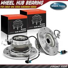 2x Front LH & RH Wheel Hub Bearing Assembly for Chevy GMC K1500 Suburban K2500 picture