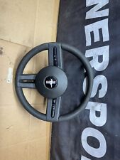 2005-2009 Ford Mustang Black Rubber Steering Wheel picture