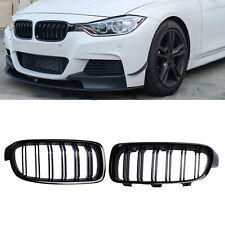 Front Kidney Grill Grille For 12-18 BMW F30 3 series 330i 328i Gloss Black picture
