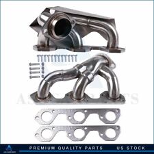 FOR JEEP WRANGLER V6 231Cu 3.8L STAINLESS STEEL RACING MANIFOLD HEADER EXHAUST picture