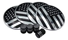 America Flag Wheel Cap Hub Sticker Decal 2.20