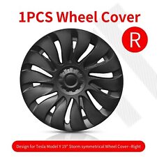 1PCS Hubcaps For Tesla Model Y Wheel Cover Full Rim 19 inch Right Storm Hubcaps picture