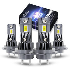 For Mercedes-Benz C250 C300 C350 - 4X Combo Headlight High + Low Beam LED Bulbs picture