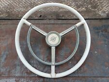 1959 Ford Truck F100 Steering Wheel Custom Cab Horn Ring Trim Column Cover OEM picture