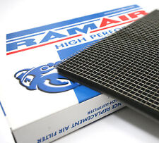 2 x RAMAIR Air Filter Foam Material + Cage Mesh Large - Scooter Motorcycle Quad picture