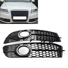 For Audi A6 C6 S-line Facelifted 2008-11 Front Bumper Hex Mesh Fog Light Grille picture