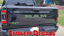 RAM 1500 TRX TAILGATE PACKAGE Emblem Overlay 2 TONE Decal 2021 2022 2023 2024 picture