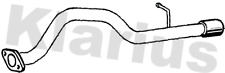 Klarius tail pipe fits Daihatsu sirion yrv 1.3 00-05 DU97W picture