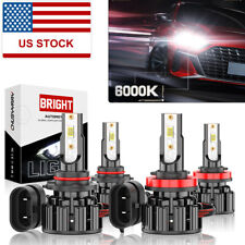 For Jeep Grand Cherokee 2011 2012 2013 4X 6000K LED Headlight Hi/Low Beam Bulbs picture