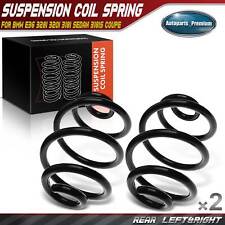 2Pcs Rear Suspension Coil Springs for BMW E36 328i 320i 318i Sedan 318is Coupe picture