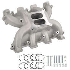Performer RPM Style Carb Intake Manifold LS1 5.3L LS2 6.0L Cathedral Port Satin picture