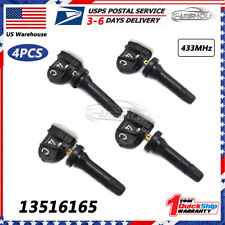 New 13516165 Set of 4 TPMS TIRE PRESSURE SENSORS FOR BUICK GM CHEVY CADILLAC GMC picture