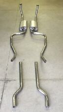1955 FORD THUNDERBIRD DUAL EXHAUST SYSTEM, ALUMINIZED NO RESONATORS picture
