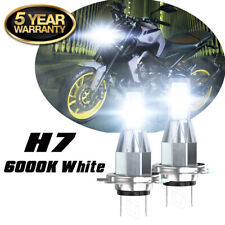 For Honda CBR 1000RR 600RR F4i RC51 H7 LED Motorcycle Headlights Bulbs 6000K QTY picture