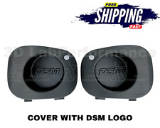 Mitsubishi Eclipse DSM 97-99 Bezel Fog Light Trim Cover x2 DSM LOGO picture