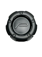 Pacer Wheels Satin Black Snap In Wheel Center Cap C-606-2 C-606-2-UP LG1609-20 picture