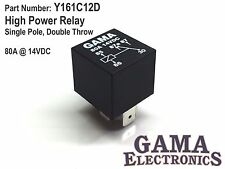 High Power 80 Amp Relay Single Pole, Double Throw - Y161C12D picture