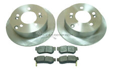 REAR 2 BRAKE DISCS AND PADS SET NEW FOR HYUNDAI XG 30 XG30 2.5 3.0 1999-2003 picture