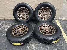 17” Toyota Tacoma 4runner Fj TRD Style Wheels Tires 4 Rims 4 Tires picture