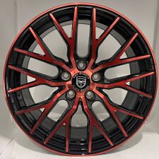 G43 18 inch Black Red Rims fits INFINITI G35 COUPE 2003 - 2007 picture