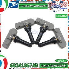 4X For CHRYSLER JEEP DODGE NEW TPMS TIRE PRESSURE SENSOR 68241067AB 56029398AB picture