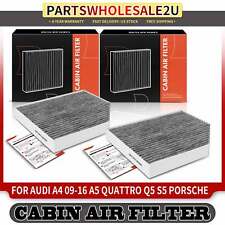 2x Activated Carbon Cabin Air Filter for Porsche Macan Audi A4 allroad A5 Q5 S4 picture