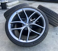 20” OEM Tesla Model 3 TM3 Zero G ZeroG Performance Track Pack Wheels Rims Tires picture