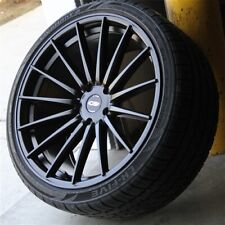 SET (4) OS Si02 Wheels/Tires Package 20x9 5x114.3 ET+35mm Fit Tesla Model 3, Y picture