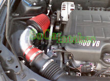 Red Air Intake kit & Filter For 2005-2010 Pontiac G6 3.5L 3.6L 3.9L V6 picture