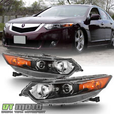 [HID Type] 2009-2014 Acura TSX Headlights Headlamps Replacement 09-14 Left+Right picture