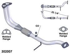 302007 Exhaust Pipe Fits Fits: 1990-1993 Hyundai Excel, 1991-1992 Hyundai Scoupe picture