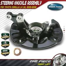 Front LH Steering Knuckle & Wheel Hub Bearing Assembly for Toyota Corolla 03-08 picture