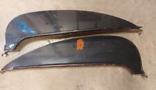 1959 CHEVY IMPALA FENDER SKIRTS. 59 CHEVROLET STEEL USED PAIR CONVERTIBLE COUPE picture