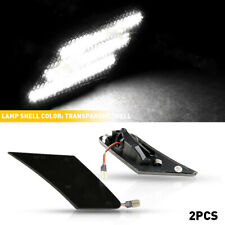 2X Left & Right LED Side Marker Lamps White Smoke Lens For 2013-2016 Scion FR-S picture