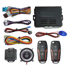 Car Keyless Entry Engine Start Security Alarm Push Button Remote Starter Stop picture