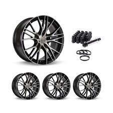 Wheel Rims Set with Black Lug Nuts Kit for 90-96 Chevrolet Lumina APV P838810 16 picture