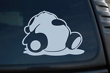 Sleeping Panda Sticker Vinyl Decal JDM Funny Drift Car Window Pick Size (V395) picture