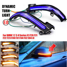 LED Side Mirror Sequential Turn Signal Lights For BMW F20 F21 F22 F23 F30 X1 i3 picture