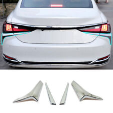For Lexus ES250 300h 350 2019-2023 ABS Chrome Rear Tail Light Lamp Trim Cover picture