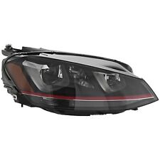 Xenon Headlight for Volkswagen Golf/GTI 2015-2017, Right (Passenger), Lens and picture
