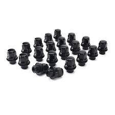 20x Black Nissan Infiniti 12x1.25 OEM Factory Style Mag Type Replacement Lug Nut picture