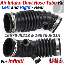 Left & Right Air Intake Duct Hose Tube For INFINITI G35 2007-2008 EX35 2008-2010 picture