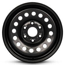 New Wheel For 2006-2019 GMC Sierra 1500 17 Inch Black Steel Rim picture