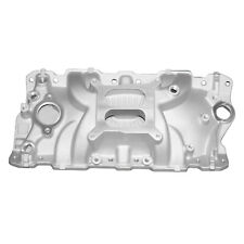 2701 For Small Block Chevy SBC 262-400 Aluminum Dual Plane Intake Manifold 55-86 picture