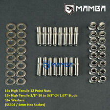 MAMBA CNC SS304 Header Stud Kit 3/8