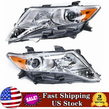 Pair For Toyota Venza Headlight Headlamp Front Head Light Halogen Lamp 2009-2016 picture