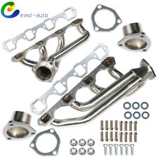 Stainless Steel Shorty Headers Exhaust Manifolds For 1964-1977 Ford 260 289 302 picture